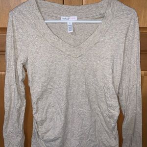 Long sleeve maternity
